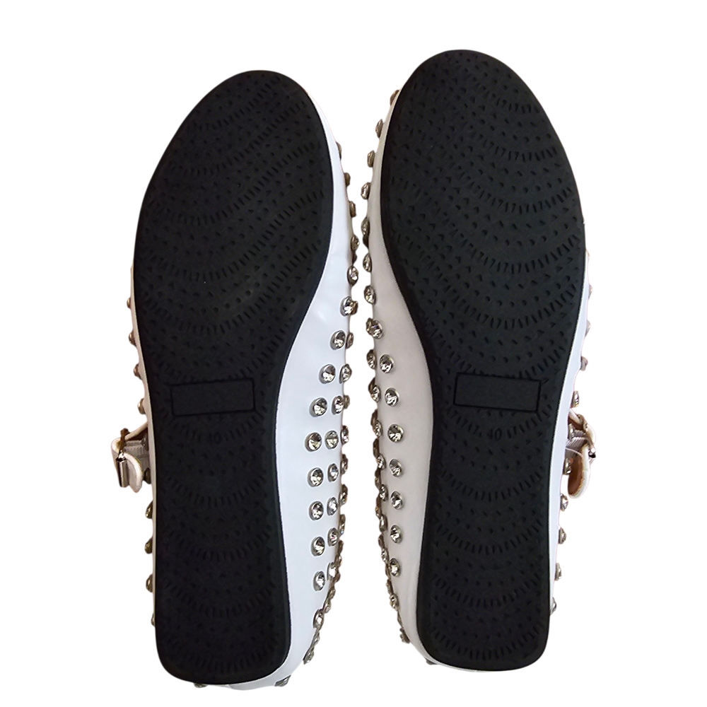 Atbell Crystal Studded Women's Flats 9 NWOT - Picture 6 of 7
